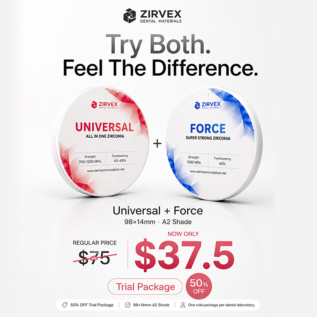 Universal+FORCE(98*14mm A2 Shade)