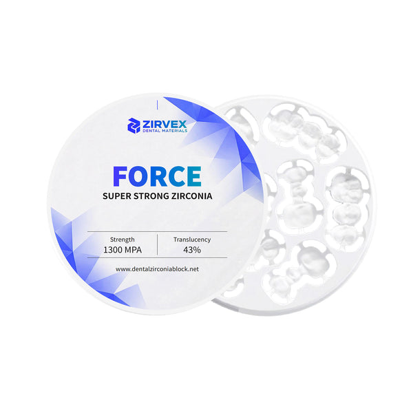 High-Strength CAD/CAM Dental Zirconia Disc for Dental Lab Milling